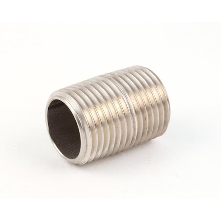 Bki Nipple, 1/2 X C, Ss 304 FT0235